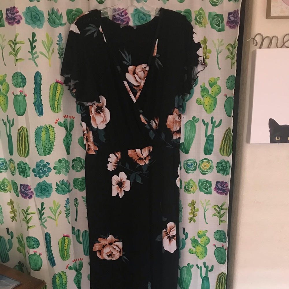 Loveappellla 1X Torri Knit Maxi Dress